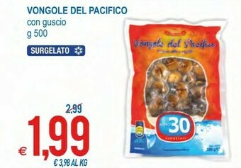 MD Discount Vongole Del Pacifico Con Guscio offerta