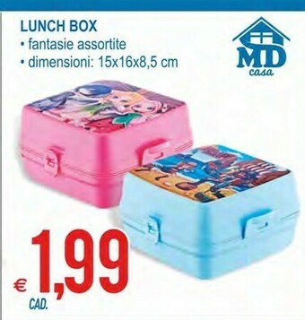 MD Discount Lunch Box offerta