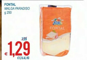 MD Discount Malga Paradiso Fontal 250 G(ml) offerta