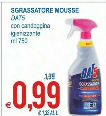 MD Discount DAT5 Sgrassatore Mousse offerta