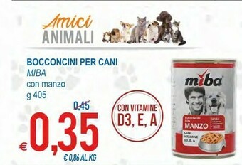 MD Discount Miba Bocconcini Per Cani offerta