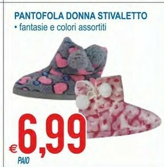 MD Discount Pantofole Donna Stivaletto offerta