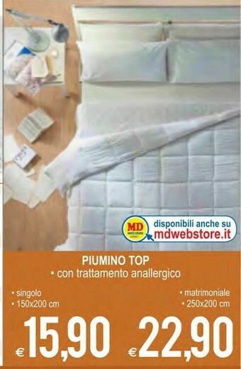 MD Discount Piumino Top offerta