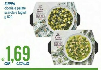 MD Discount Zuppa Cicoria E Patate Scarola E Fagioli offerta