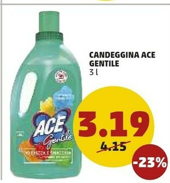 PENNY Ace Candeggina Gentile offerta