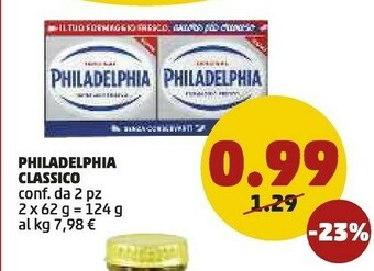 PENNY Philadelphia Classico offerta