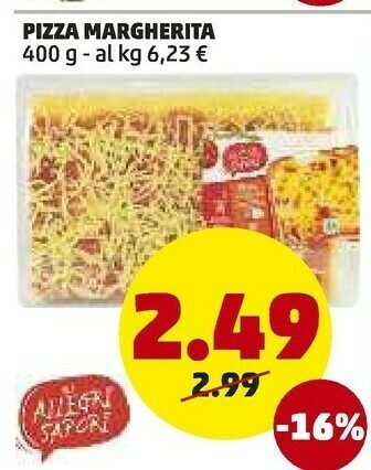 PENNY Pizza Margherita offerta