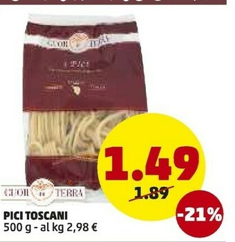 PENNY Cuor Di Terra Pici Toscani offerta