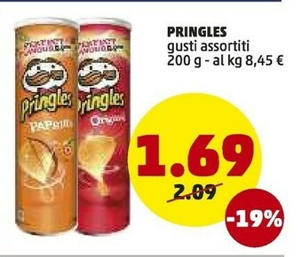 PENNY Pringles Hot & Spicy offerta