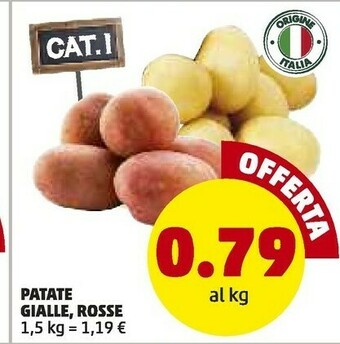 PENNY Cat.i Patate Gialle offerta