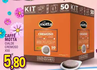 Al Discount CAFFÈ MOTTA CIALDE CREMOSO X50 offerta