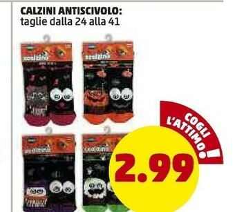 PENNY Calzini Antiscivolo offerta