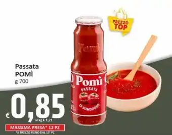 Paghi Poco Passata POMÌ g 700 offerta