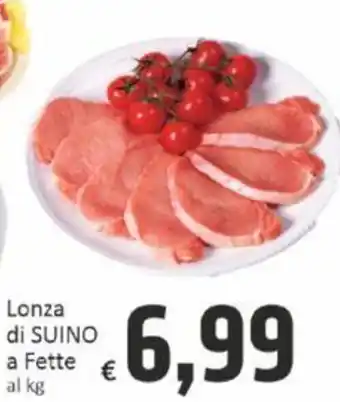 Paghi Poco Lonza di SUINO a Fette offerta