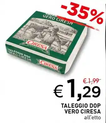 Crai TALEGGIO DOP VERO CIRESA offerta