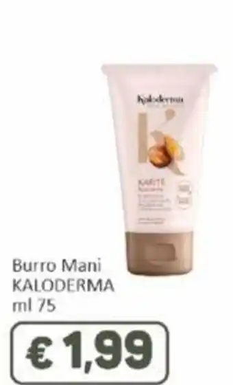 Paghi Poco Burro Mani KALODERMA ml 75 offerta