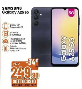 Expert SAMSUNG Galaxy A25 5G offerta