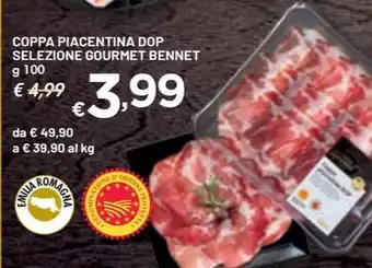 Bennet COPPA PIACENTINA DOP SELEZIONE GOURMET BENNET offerta