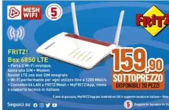 Expert FRITZ! Box 6850 LTE offerta