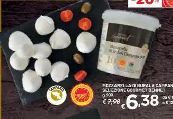 Bennet MOZZARELLA DI BUFALA CAMPANA DOP SELEZIONE GOURMET BENNET offerta