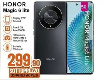 Expert HONOR Magic 6 lite offerta