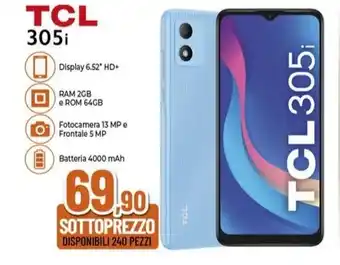 Expert TCL 305i offerta