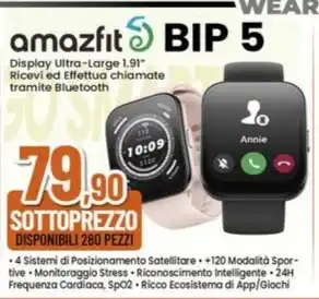 Expert amazfit BIP 5 offerta