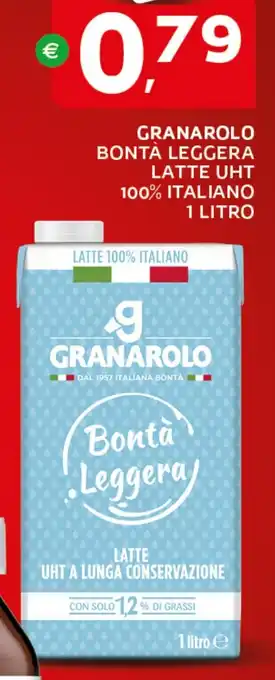 Extra Supermercati GRANAROLO BONTÀ LEGGERA LATTE UHT 100% ITALIANO 1 LITRO offerta