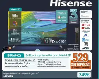 Expert TV Mini-LED ULED 55" 4K Ultra HD offerta