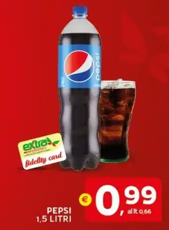 Extra Supermercati PEPSI 1,5 LITRI offerta