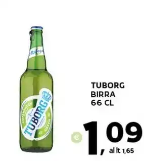 Extra Supermercati TUBORG BIRRA 66 CL offerta