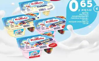 Extra Supermercati NESTLÈ FRUTTOLO YOGURT&SMARTIES FRAGOLA/VANIGLIA offerta