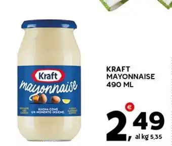 Extra Supermercati KRAFT MAYONNAISE 490 ML offerta