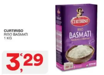 Sisa CURTIRISO RISO BASMATI 1 KG offerta