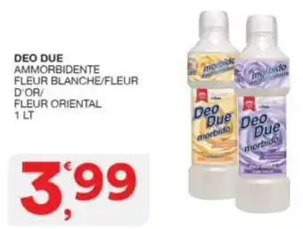 Sisa DEO DUE AMMORBIDENTE FLEUR BLANCHE/FLEUR D'OR/ FLEUR ORIENTAL 1 LT offerta