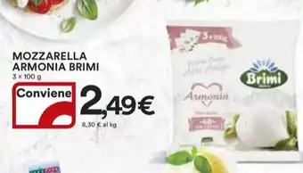 MOZZARELLA ARMONIA BRIMI 3 x 100 g