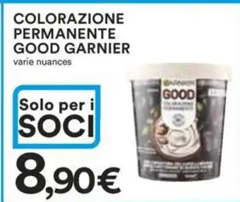 Ipercoop COLORAZIONE PERMANENTE GOOD GARNIER offerta