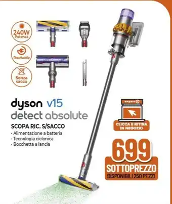 Expert dyson v15 detect absolute offerta