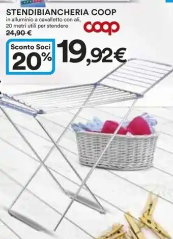 Ipercoop STENDIBIANCHERIA COOP offerta
