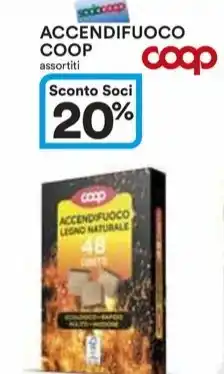 Ipercoop ACCENDIFUOCO COOP assortiti offerta