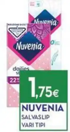 Proshop NUVENIA SALVASLIP VARI TIPI offerta