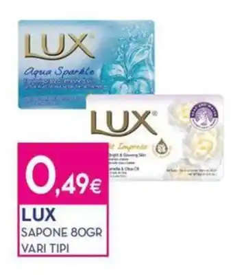 LUX SAPONE 80GR VARI TIPI
