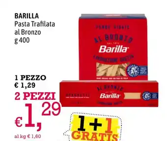 A&O BARILLA Pasta Trafilata al Bronzo g 400 offerta