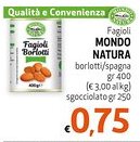 Fagioli MONDO NATURA borlotti/spagna gr 400