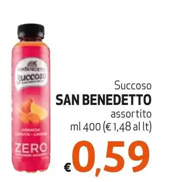 Succoso SAN BENEDETTO assortito ml 400