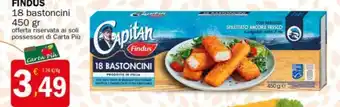 Crai FINDUS 18 bastoncini offerta