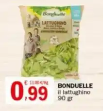 Crai BONDUELLE il lattughino 90 gr offerta