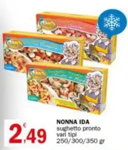 NONNA IDA sughetto pronto vari tipi 250/300/350 gr
