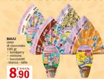 Crai BAULI di cioccolato 190 gr offerta