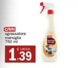 Crai CRAI sgrassatore marsiglia 750 ml offerta